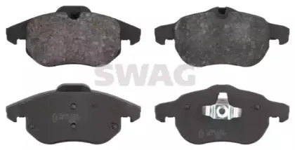 Комплект тормозных колодок, дисковый тормоз SWAG купить